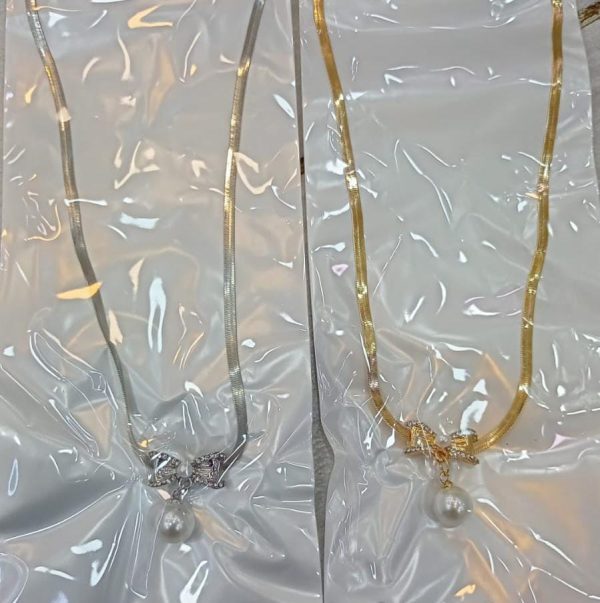 Elegant Korean Knot Pearl Necklace | Minimalist Jewelry Gift for Women β Trendy Party Wear