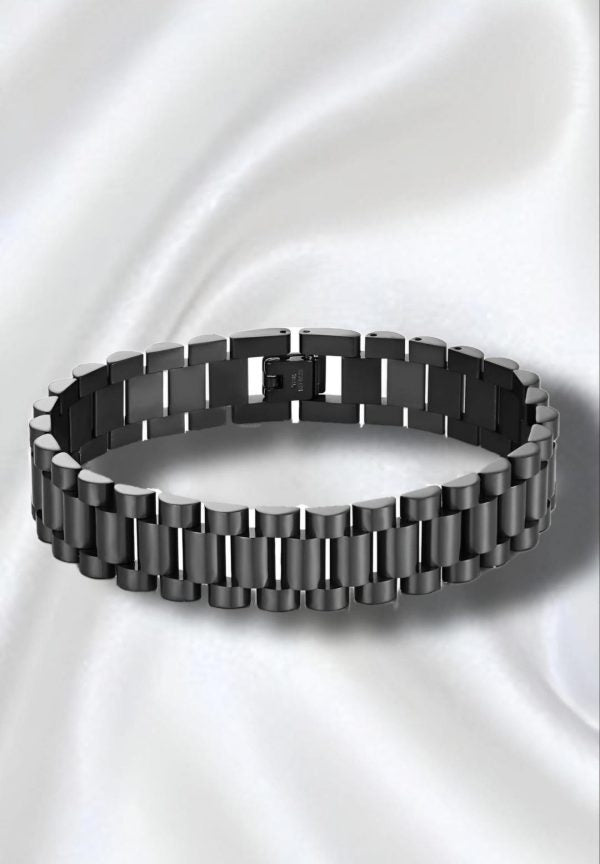 Stainless Steel Charming Hand Chain Bracelet for Men & Boys | Stylish & Durable Daily Wear Bracelet