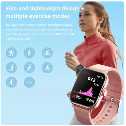 A58 Plus 6 In 1 – Smartwatch For Women | Best Quality Smart Watch For Girls | Perfect For Gift