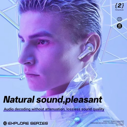 Air39 Wireless Earbuds | Bluetooth 5.3 | Clear Sound | Heavy Bass | Noise Reduction |  Led Display – Random Color