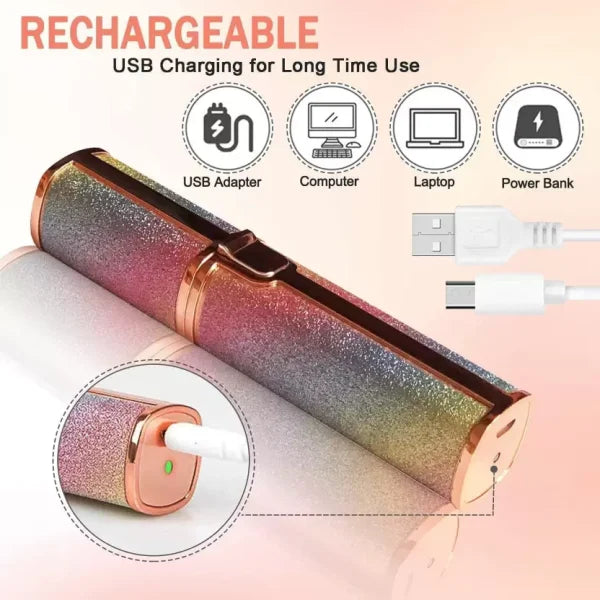 Blawless 2 in 1 Eyebrow & Facial Hair Remover – USB Rechargeable