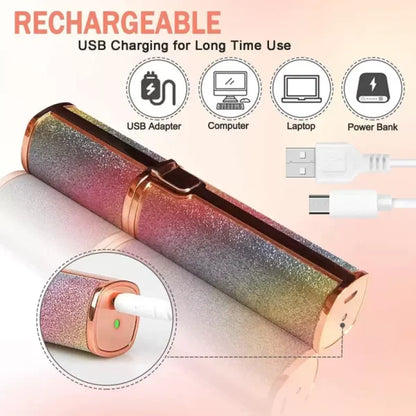 Blawless 2 in 1 Eyebrow & Facial Hair Remover – USB Rechargeable