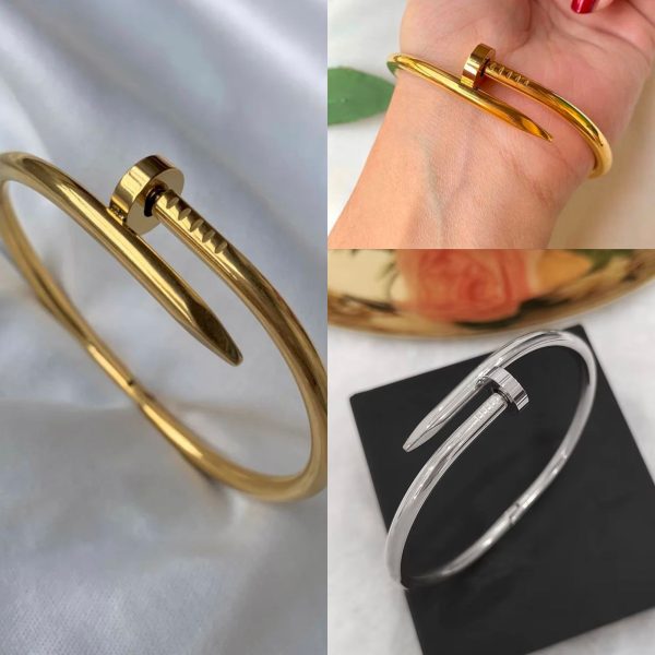 Keel Nail Bracelet for Girls & Women | Stylish Daily Wear Fashion Bracelet