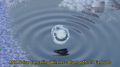 Air39 Wireless Earbuds | Bluetooth 5.3 | Clear Sound | Heavy Bass | Noise Reduction |  Led Display – Random Color