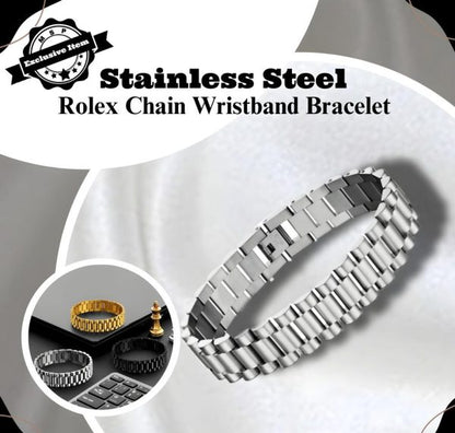 Stainless Steel Charming Hand Chain Bracelet for Men & Boys | Stylish & Durable Daily Wear Bracelet