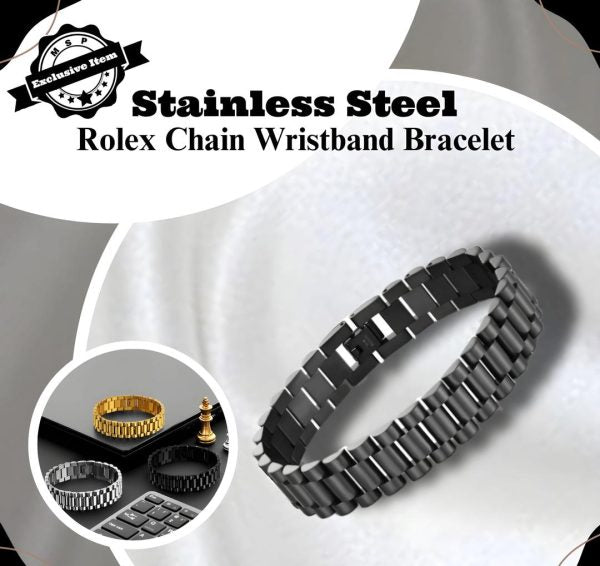 Stainless Steel Charming Hand Chain Bracelet for Men & Boys | Stylish & Durable Daily Wear Bracelet