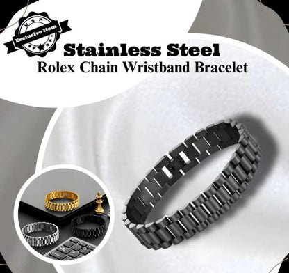 Stainless Steel Charming Hand Chain Bracelet for Men & Boys | Stylish & Durable Daily Wear Bracelet
