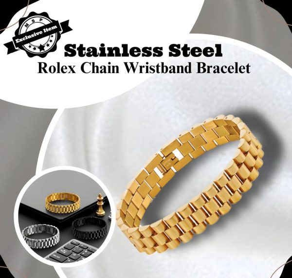 Stainless Steel Charming Hand Chain Bracelet for Men & Boys | Stylish & Durable Daily Wear Bracelet